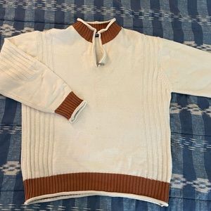 Men’s quarter zip sweater
